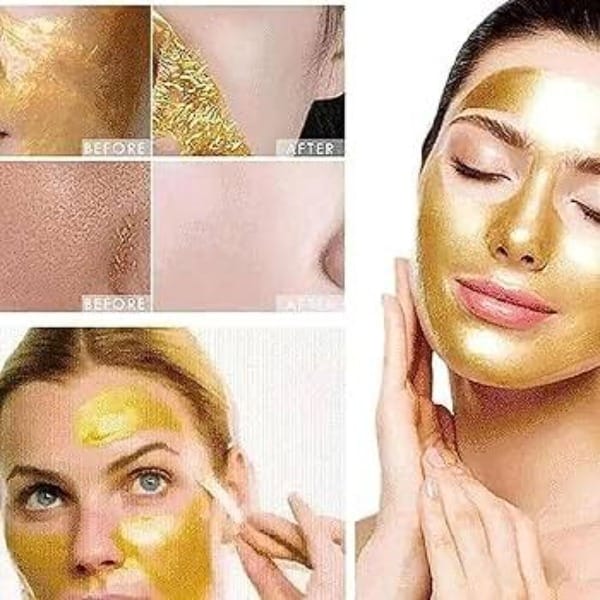 Cerave Radiant Glow Peel-off Gold Mask – Deep Cleansing & Brightening Facial Treatment – 100ml