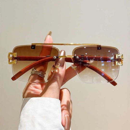 Cartier Wooden Panther Gold Multi Colour Shaded