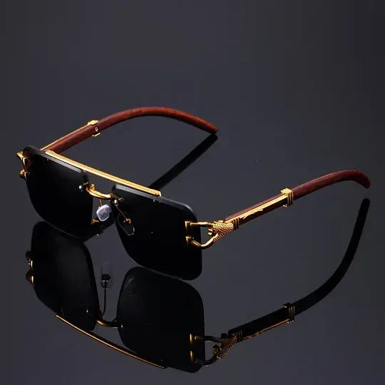 Cartier Wooden Panther Gold Multi Colour Shaded